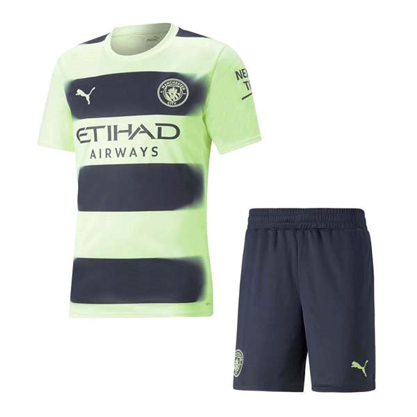 Trikot Manchester City Ausweich Kinder 2022-2023